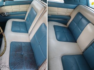 Front and Back Seats: Original Bridge of Weir Leather