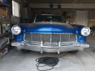 Mark II backed in my garage: this 2 door coupe at 18 ft long barely fits