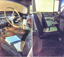 Front Seat: just a jerry-rigged bucket seat from somewhere else